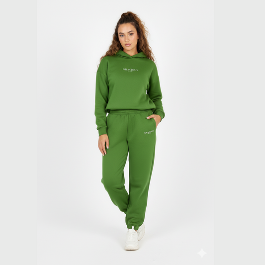 Gracious Oversized Hoodies - Green