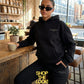 Gracious Oversized Hoodie - Black